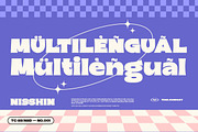Nisshin Sans Display, a Sans Serif Font by Tegh co. (Thumbnail 9 of 10)