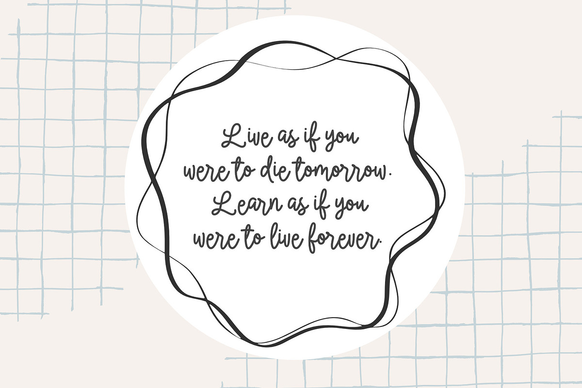 Lemon Garlic - Handwritten Font, a Handwritten Font by Jimtype Studio (Photo 3 of 5)
