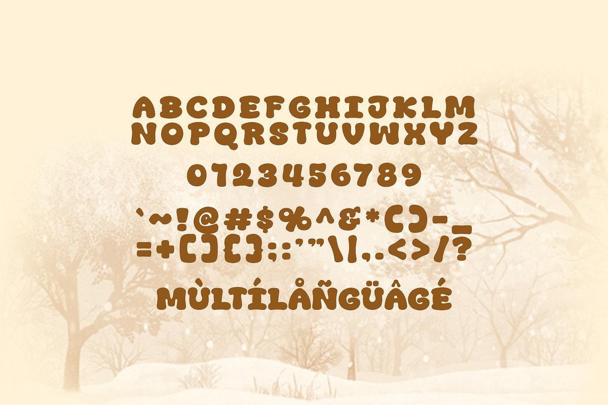 Winter Beige, a Font by khurasan (Photo 4 of 4)