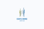 Couple logo, a Branding & Logo Template by Vitalliy (Thumbnail 1 of 2)
