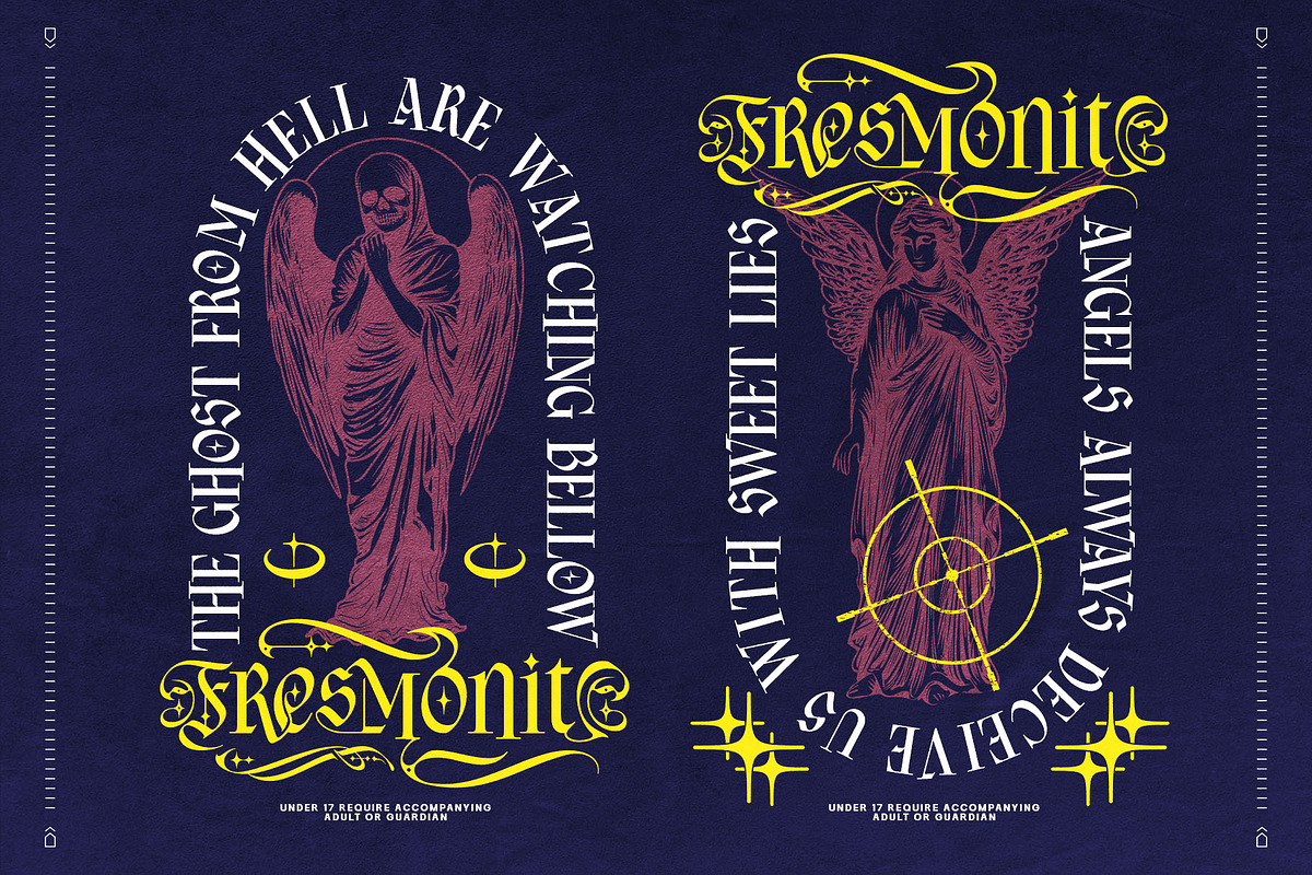 Morant Chastor Typeface, a Blackletter Font by alit design (Photo 16 of 17)