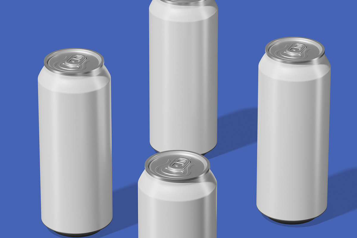 Coffee Can Mockup, a Packaging Mockup by Unerispace (Photo 3 of 5)