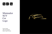 Minimalist SUV Car Logo, a Branding & Logo Template by Luxury Logos (Thumbnail 1 of 4)