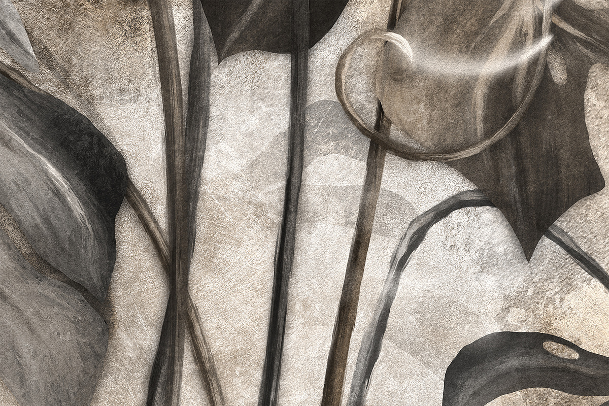 Wallpaper Tropical Monstera Leaves, a Wallpaper Graphic by apollinariia_shop (Photo 8 of 11)
