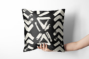 Dark Brush Painted Tribal, a Wallpaper Graphic by MalyskaStudio (Thumbnail 13 of 16)