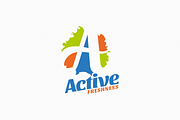 Active Freshness Logo Template, a Branding & Logo Template by SymonDesign (Thumbnail 1 of 4)
