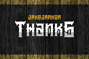 INSANO, a Blackletter Font by jakejarkor (Thumbnail 4 of 4)