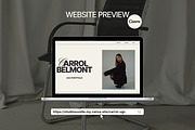UGC Portfolio Canva website, a Landing Page Template by Studio Suvelle (Thumbnail 2 of 8)
