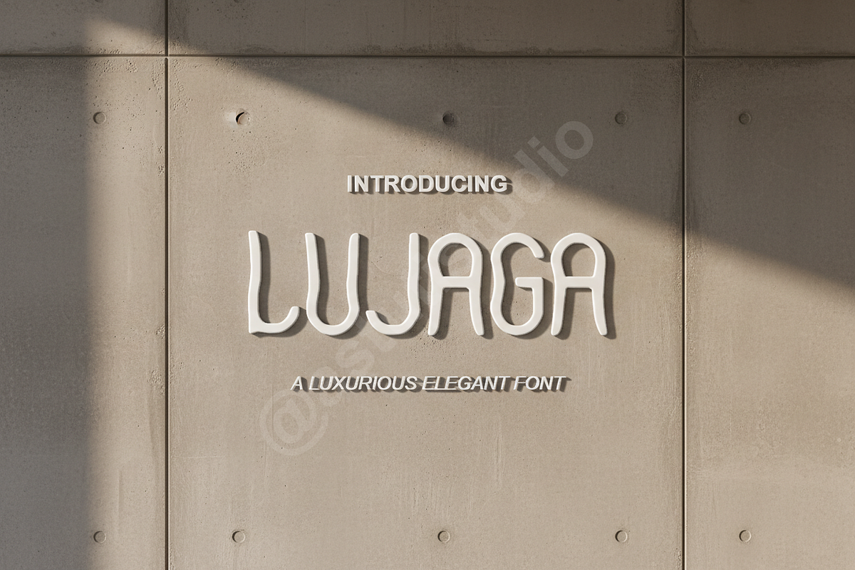Lujaga - Sophisticated Modern Serif, a Font by Astuti Studio (Photo 1 of 16)