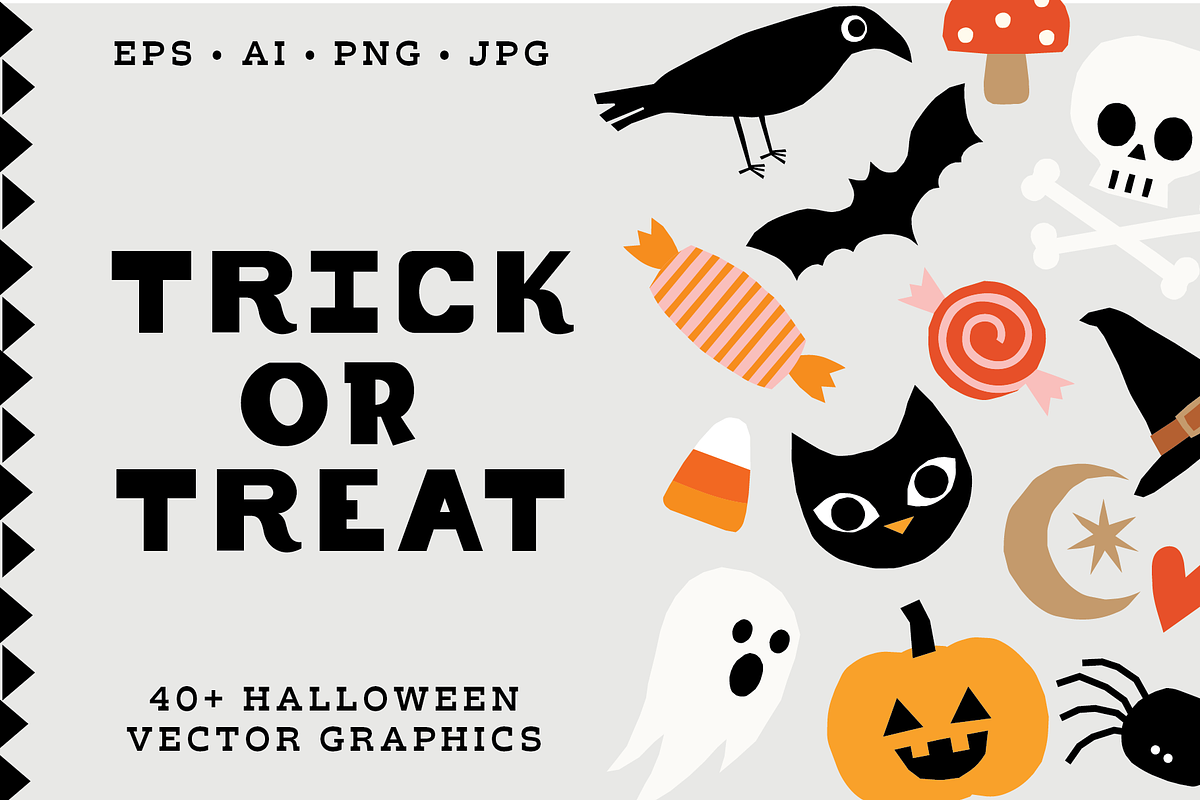 Halloween Vector Graphics, a Seasonal Illustration by Gross Illustrations (Photo 1 of 8)
