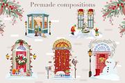 Christmas Scene Creator, a Decorative Illustration by Alina Sh (Thumbnail 7 of 13)