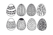 Easter eggs set, a Decorative Illustration by El Design (Thumbnail 2 of 2)
