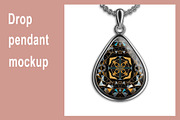 Pendant Mockup Set, a Mockup by moqirynart (Thumbnail 5 of 13)