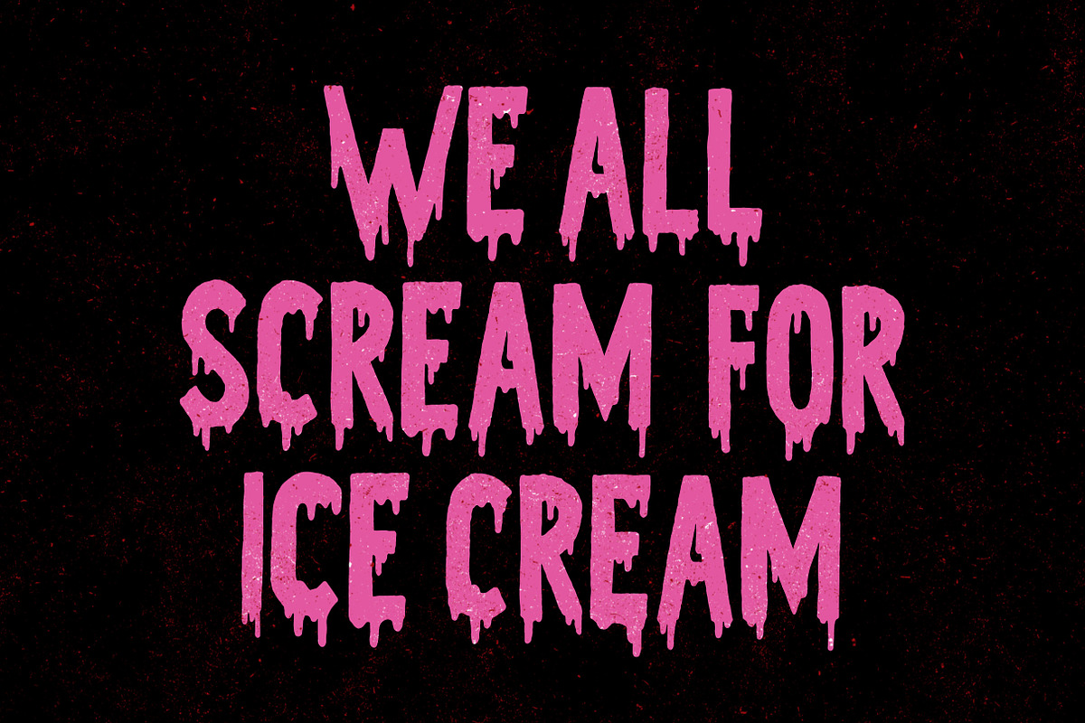 Chopping Block Font preview 4