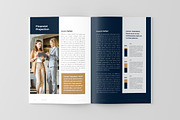White Blue Company Project Proposal, a Brochure Template by UICreative (Thumbnail 4 of 4)