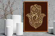 Big set of HAMSA, a Decorative Illustration by Katika Shop (Thumbnail 4 of 7)