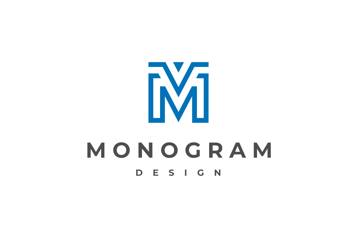 Monogram Letter M Logo Design, a Branding & Logo Template by johnkent (Photo 3 of 5)