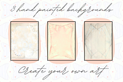 Floral dragonfly illust.(handpainted, an Object Illustration by Grandma's Lore (Thumbnail 6 of 11)