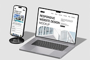 Website and App UI Mockup, an iPhone Mockup by Unerispace (Thumbnail 2 of 5)