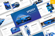 Speedy - Car Google Slides Template, a Presentation Template by BeadyLab (Thumbnail 1 of 6)