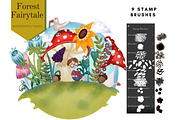 Forest Fairytales, a Brush Add-On by MissPerfectKaos (Thumbnail 3 of 7)