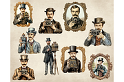 Victorian Photographer PNG Clipart, an Illustration by Memories By Lea (Thumbnail 9 of 9)