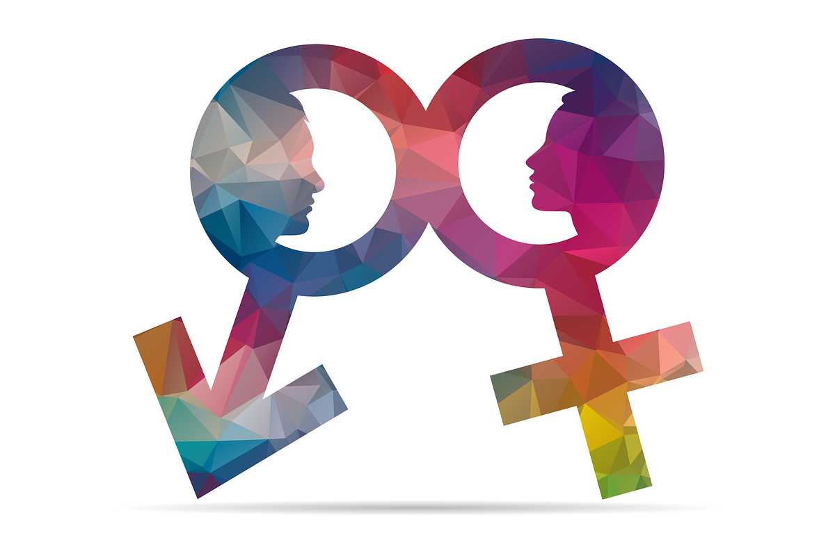 man and woman, a Decorative Illustration by noche