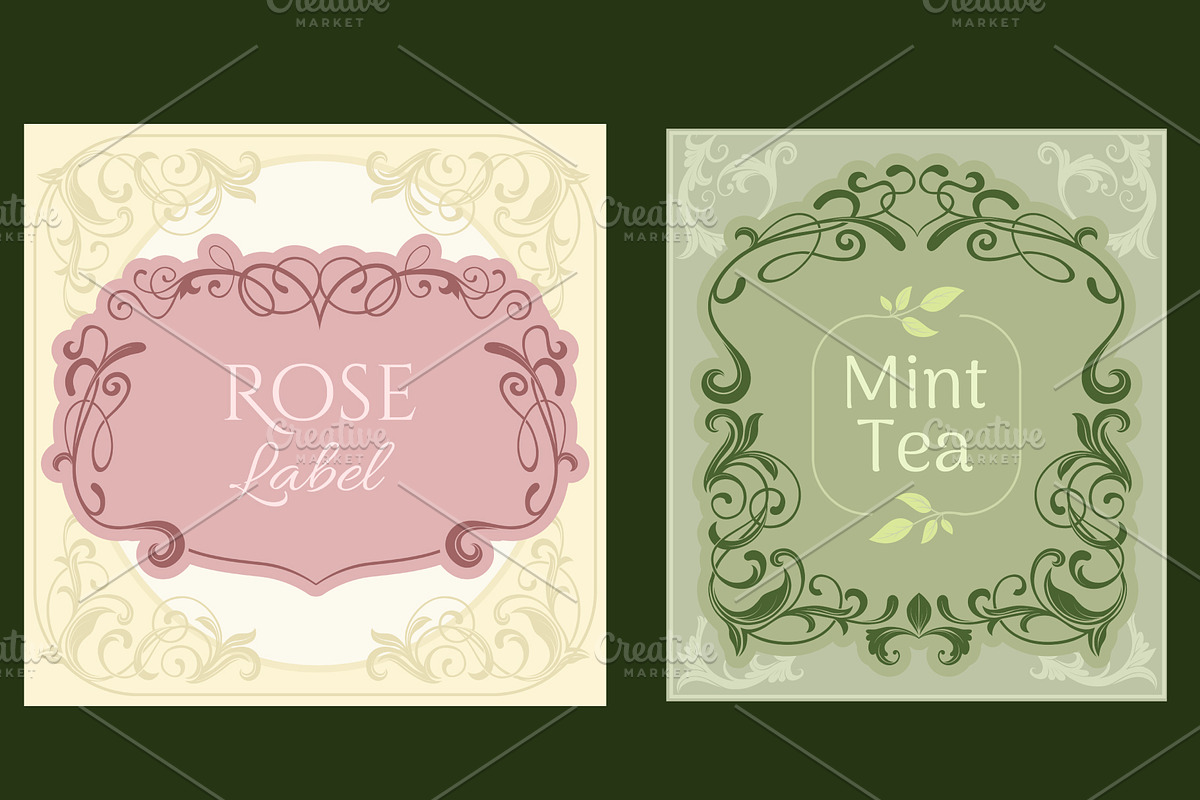 Art Nouveau Collection, a Decorative Illustration by TatianaCociorva (Photo 4 of 5)