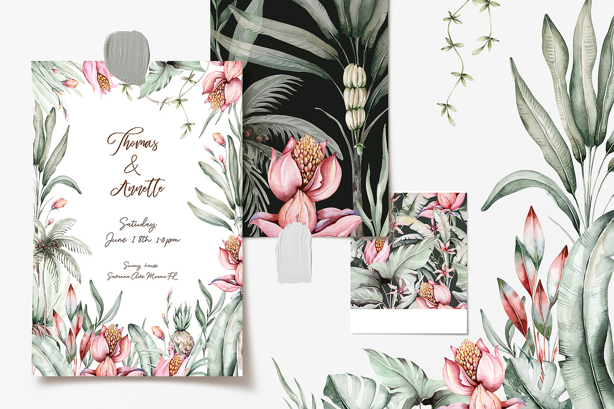 Tropical watercolor collection, an Animal Illustration by Peace ART (Photo 13 of 16)