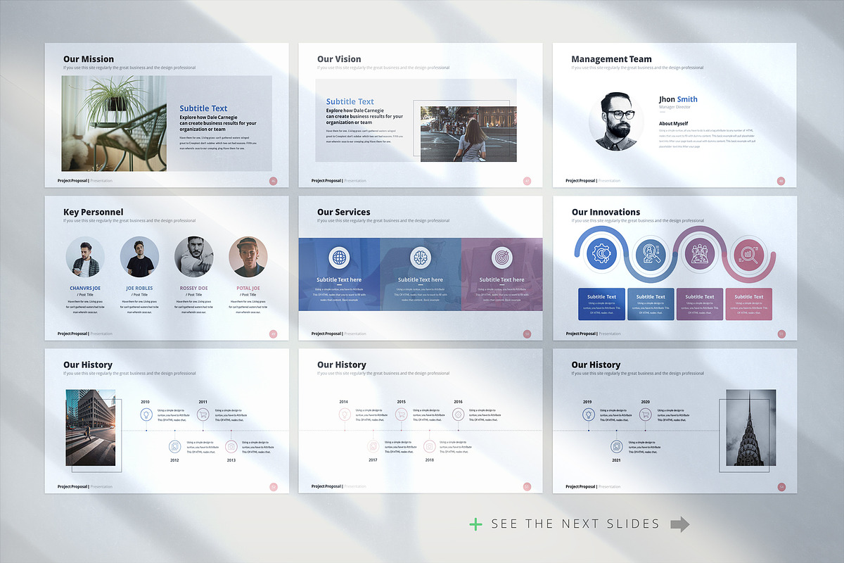 Project Proposal Google Slides, a Presentation Template by WhiteGraphic (Photo 10 of 12)