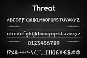 Threat - Grunge Brush Font, a Handwritten Font by OWPictures (Thumbnail 10 of 10)