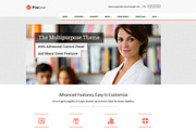 Prolook - Multipurpose Theme, a WordPress Template by ToobaDesign (Thumbnail 2 of 5)