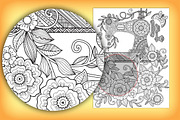 Vintage Coloring For Woman, an Illustration by Nataliia Toporovska (Thumbnail 4 of 4)