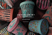 Tropical Cabana Patterns and Motifs, a Pattern Graphic by MenoMelo Studio (Thumbnail 2 of 5)