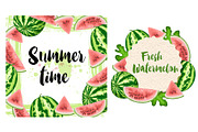 Sweet Watermelon Design Kit, a Food Illustration by Artspace (Thumbnail 3 of 4)