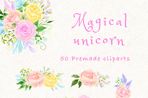 Magical Unicorn Clipart