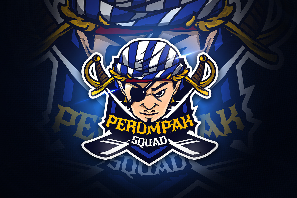 PerompakSquad - Mascot & Esport Logo, a Branding & Logo Template by AQR Studio