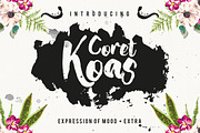 CoretKoas, a Script Font by JROH Creative (Thumbnail 1 of 5)