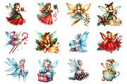 Fantasy Christmas Fairy, an Illustration by Design Market (Thumbnail 2 of 3)