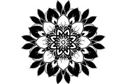 Vintage Floral Mandala Bundle, a Decorative Illustration by Designer_Momina (Thumbnail 10 of 20)