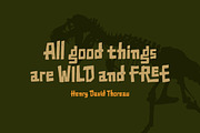 Tropica Jungles - Display Font, a Handwritten Font by Letterhend Studio (Thumbnail 3 of 9)