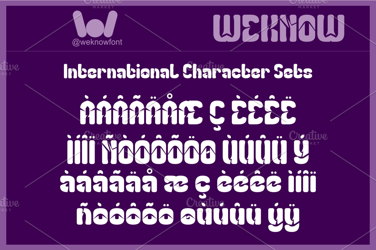Slightly Surreal Font, a Blackletter Font by weknow (Photo 8 of 8)