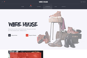 Warehouse - ECommerce WP Theme