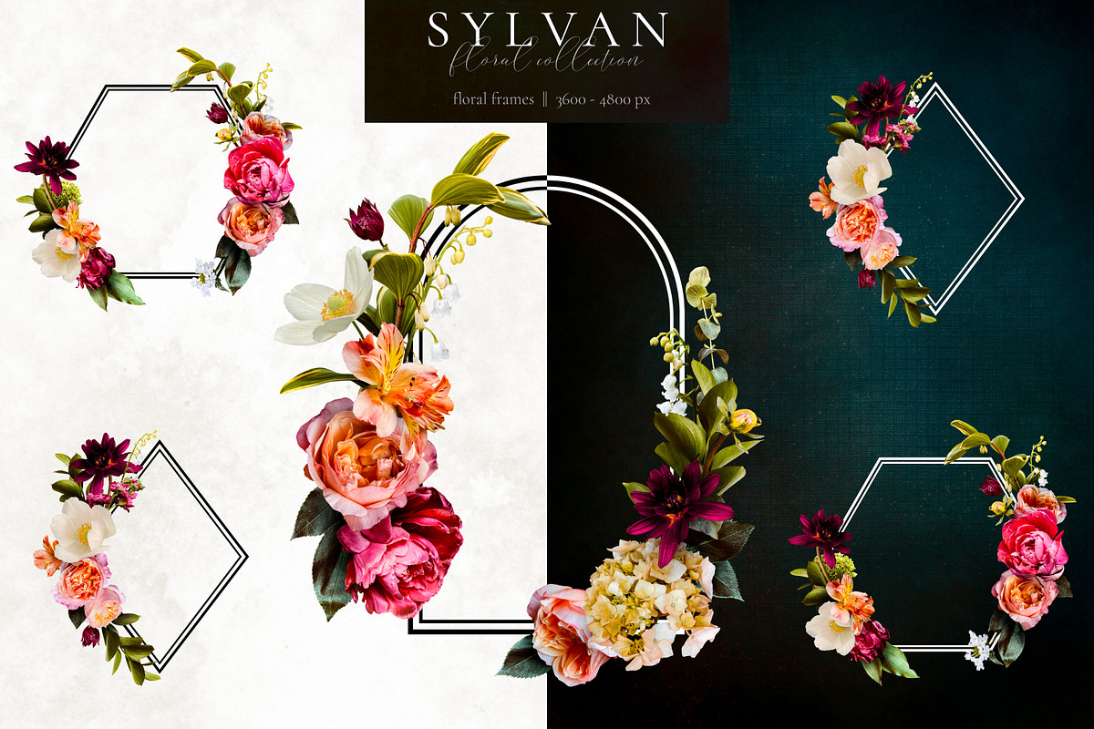 Sylvan Floral Clip Art Collection, an Object Graphic by Eclectic Anthology (Photo 11 of 20)