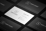 Simple Minimal Business Cards, a Business Card Template by Galaxiya (Thumbnail 13 of 16)