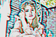 3D Effect Photoshop Action, an Action Add-On by Studio Retouch (Thumbnail 4 of 7)