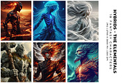 Hybrids - The Elementals, a Decorative Illustration by Digital Art Creations (Thumbnail 2 of 7)