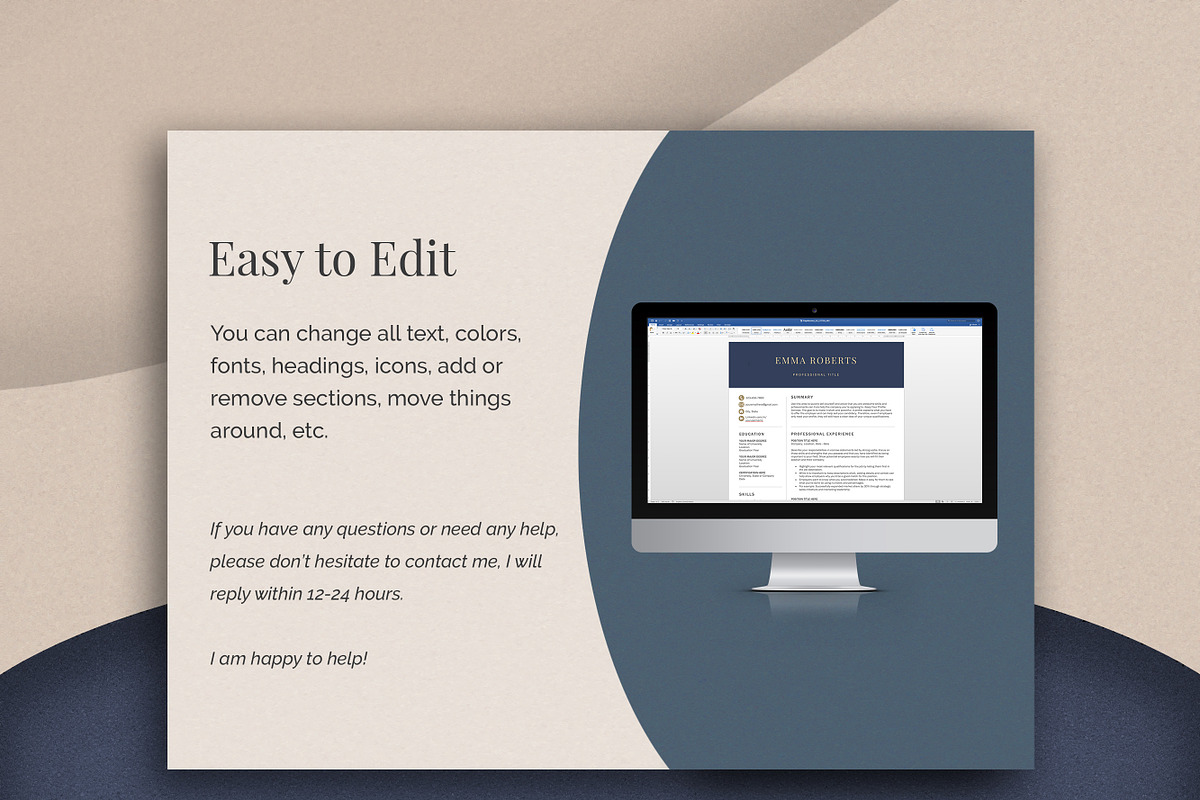 Executive Resume Cv Template, a Resume Template by Klamp Studio (Photo 8 of 10)