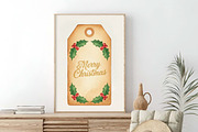 Vintage Christmas Quotes Labels PNG, an Illustration by SinaCreation (Thumbnail 4 of 7)