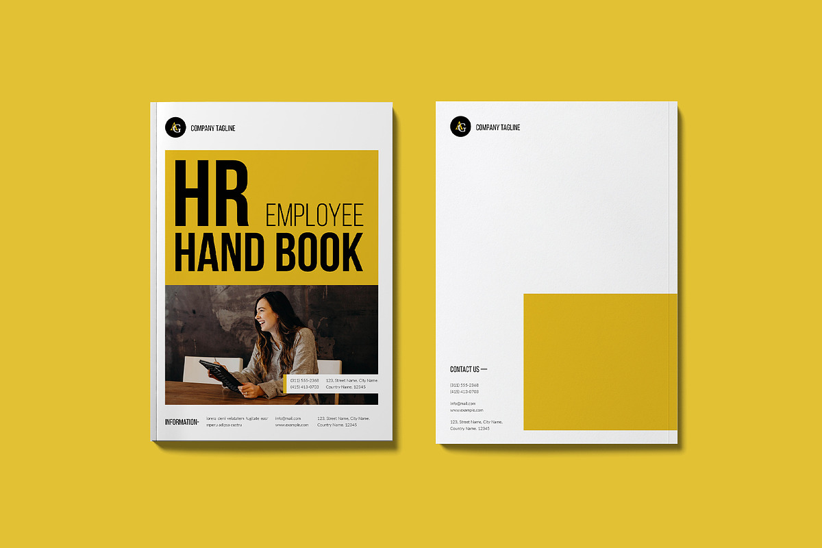 Employee Hand-Book || Canva Template, a Brochure Template by GoldenGrid Studio (Photo 10 of 11)
